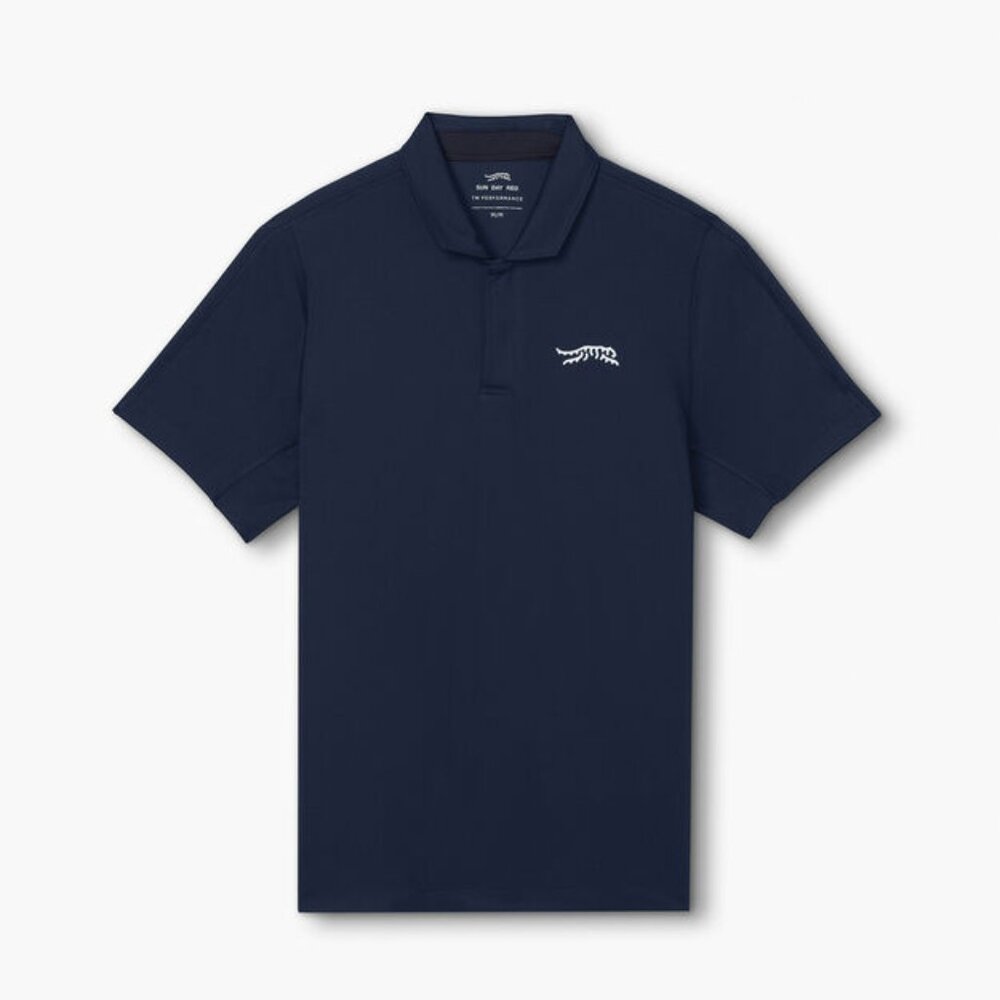 Sun Day Red TW Performance Core Polo Navy Blazer Men's Medium M